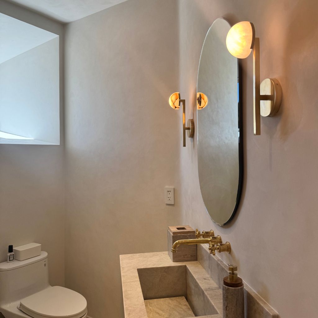 Iverson residence textured wall project by California Wall Design