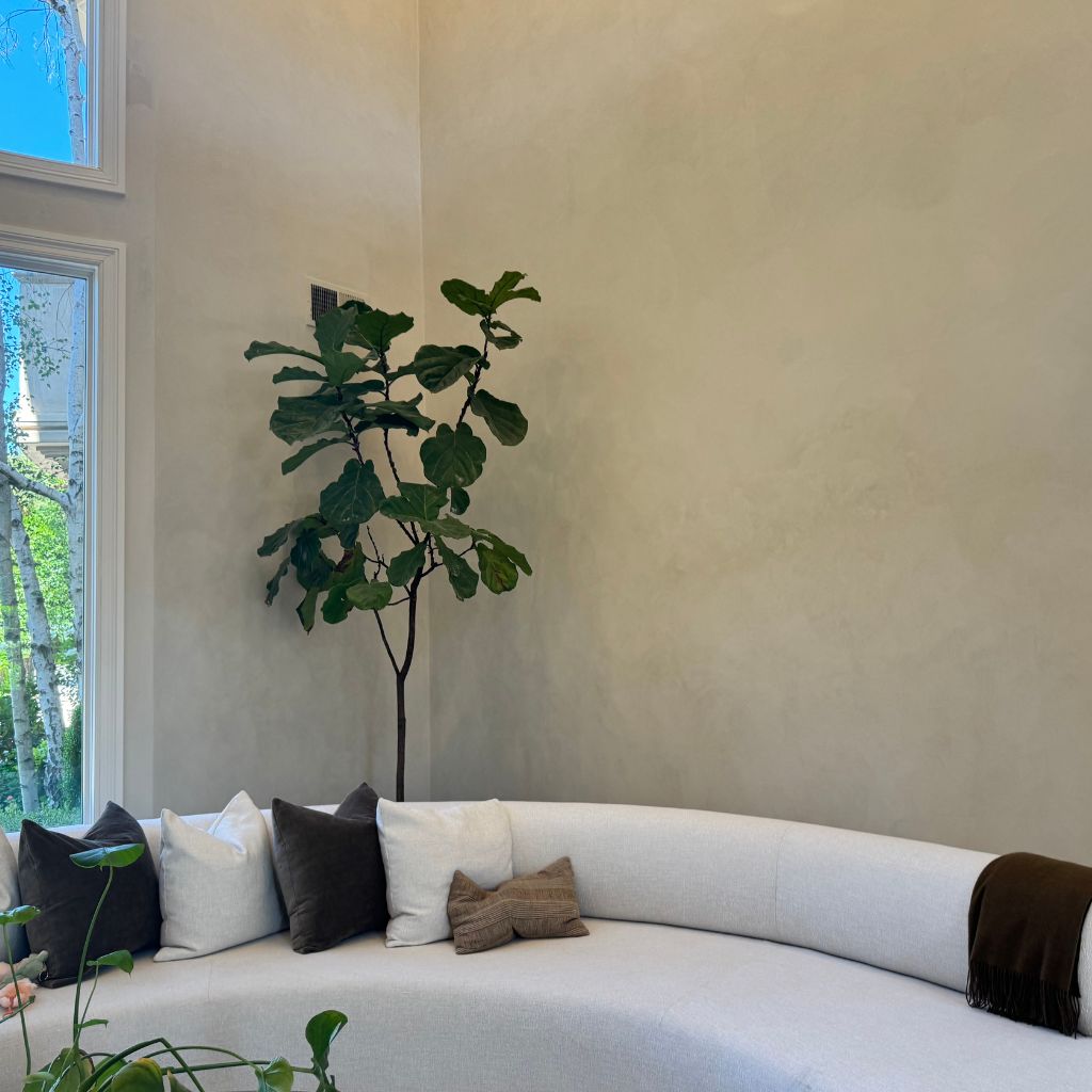 Whiteman residence Venetian plaster project by California Wall Design