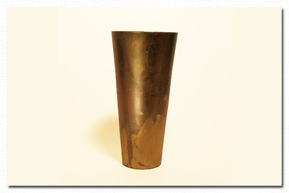 Tall Gold Leaf Vase-California Wall Design Inc.